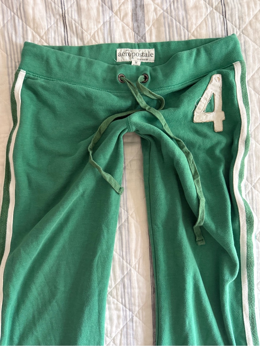 Y2k Low-rise Aeropostale Sweatpants with White Trim